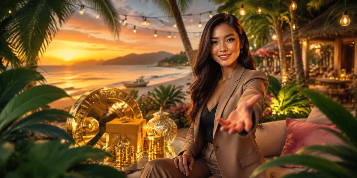 Mobile casino app in Langkawi set against a natural scenic backdrop