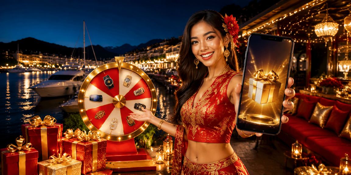 Langkawi-style lucky draws and games of chance with a Malay flair