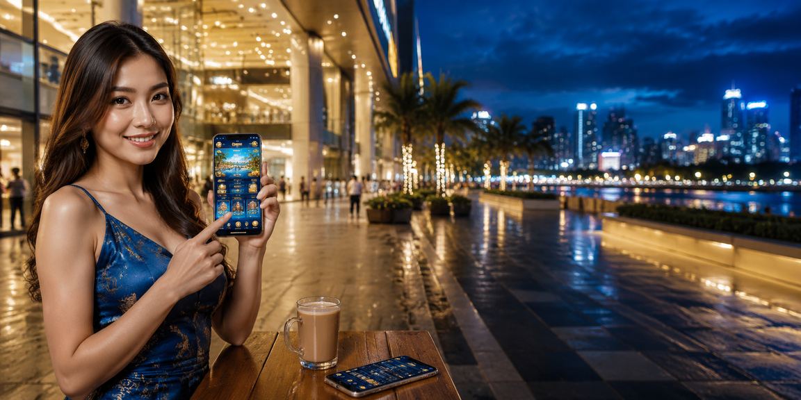 Mobile casino app in Seremban with a clean interface design